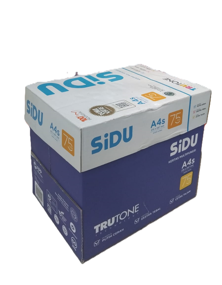 SIDU HVS A4s 75 GSM/KARTON